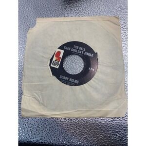 Bobby Helms The Bell That Couldn't Jingle Kapp K-719 Vintage 45 RPM Vinyl Record